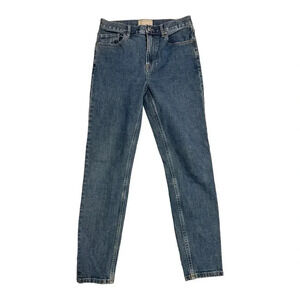 Everlane The High Rise Skinny Jean Medium Wash // Size 28R